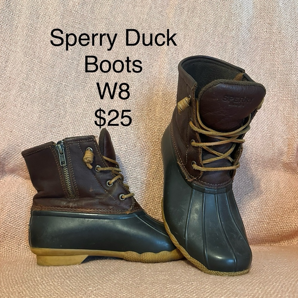 Sperry Duck Boots